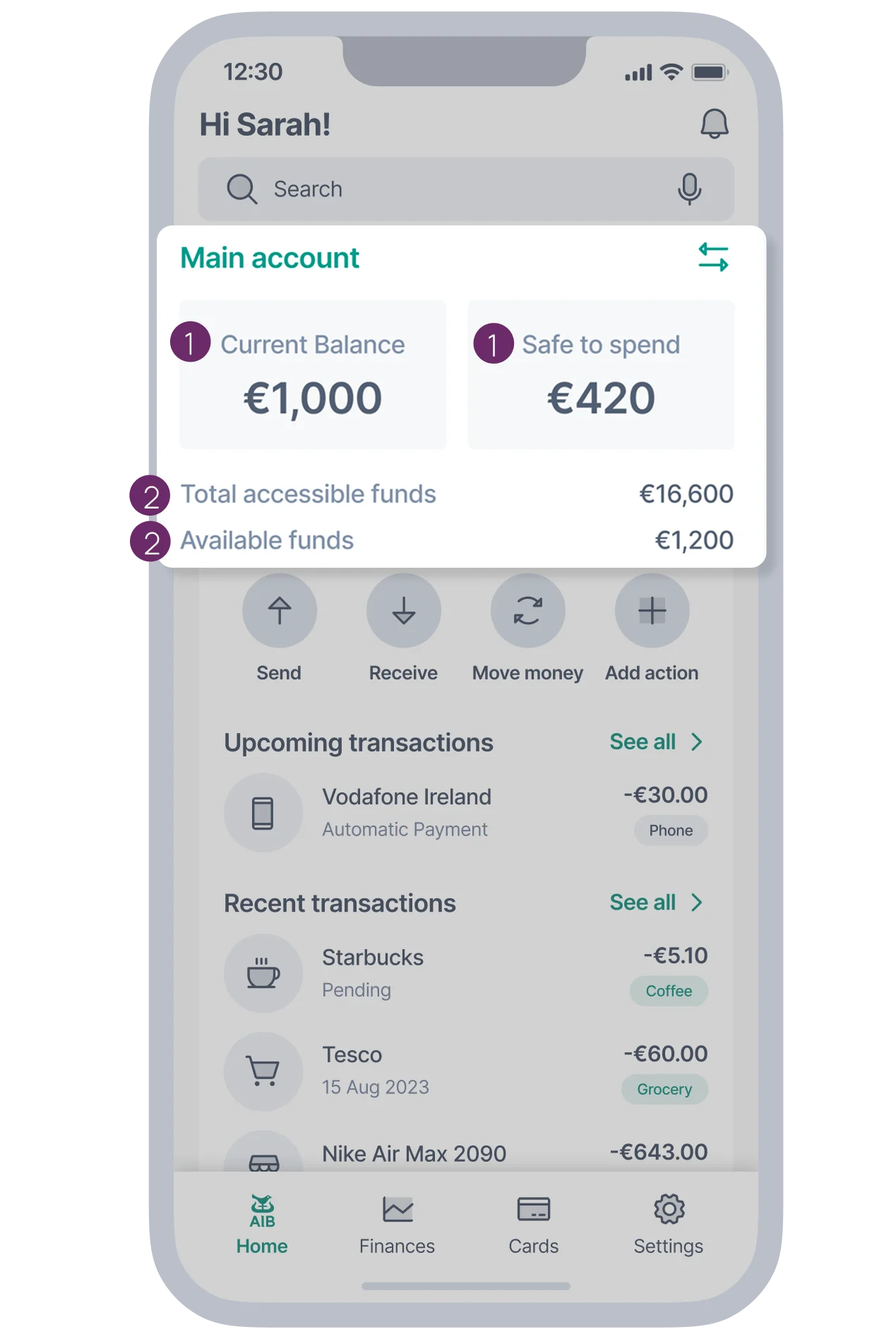 Theme 1 Payments validation results