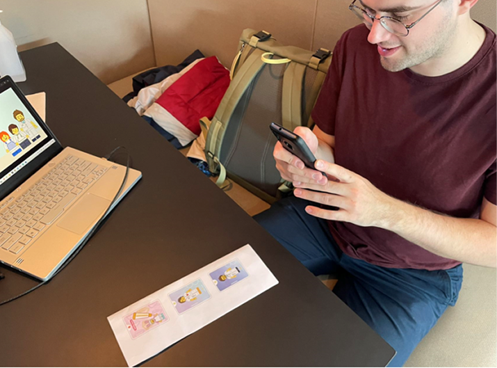 Usability testing with adult participants